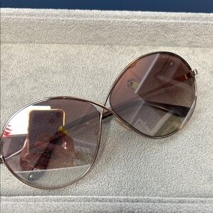 LN Tom Ford “Renia - 2” reflextive sunglasses